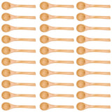 30pcs Mini Natural Wooden Children Spoon Kitchen Condiment Tool
