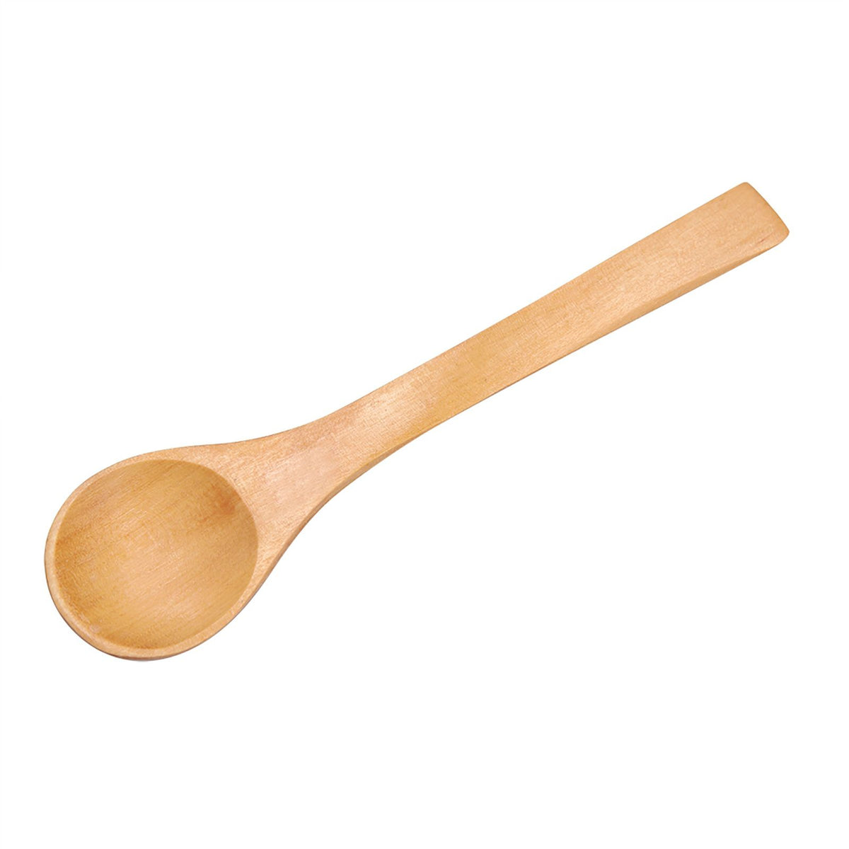30pcs Mini Natural Wooden Children Spoon Kitchen Condiment Tool