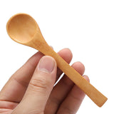 30pcs Mini Natural Wooden Children Spoon Kitchen Condiment Tool - Extra Image
