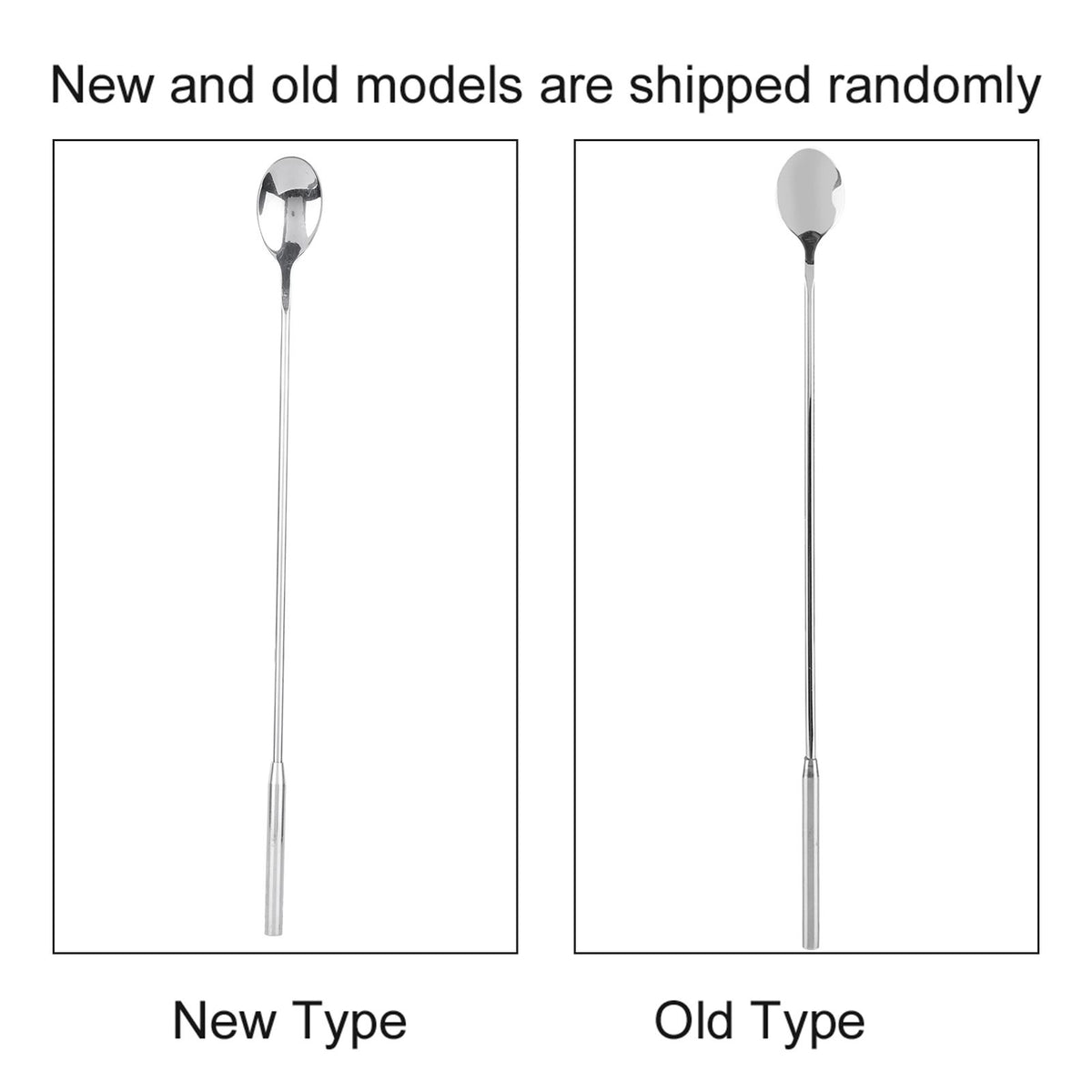 1Pc Stainless Steel Teardrop Bar Spoon Long Hanlde Drink Mixing Cocktail Stirrer Spoons