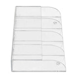Acrylic Air Conditioner Remote Control Holder Case Storage Box Wall Mount - Front View