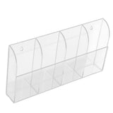 Acrylic Air Conditioner Remote Control Holder Case Storage Box Wall Mount - Side View
