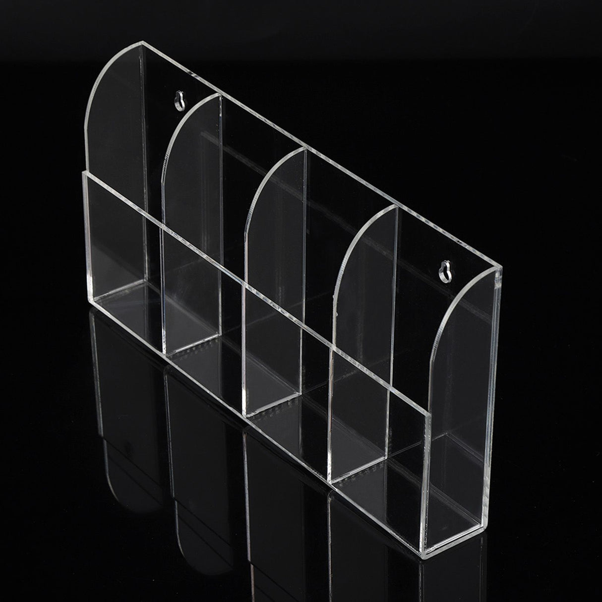 Acrylic Air Conditioner Remote Control Holder Case Storage Box Wall Mount