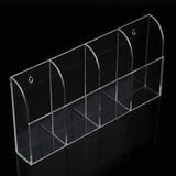 Acrylic Air Conditioner Remote Control Holder Case Storage Box Wall Mount