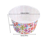 100PCS Mini Cupcake Liners Paper Round Cake Baking Cups Muffin Cases Home Party Wedding#3 - Extra Image