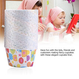 100PCS Mini Cupcake Liners Paper Round Cake Baking Cups Muffin Cases Home Party Wedding#4