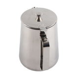 Stainless Steel Coffee Cup Mug Milk Frothing Pitcher Jug with Lid for Latte Coffee Art(2000ml) - Extra Image