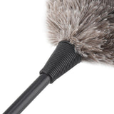 Mini Handmade Washable Reusable Ostrich Feather Duster for Books Keyboard Office Home - Extra Image