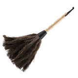Mini Washable Reusable Ostrich Feather Duster for Books Keyboard Office Home