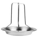 1Pc Stainless Steel Upright Roast Chicken Holder Roaster Rack Barbecue Grilling BBQ Tools