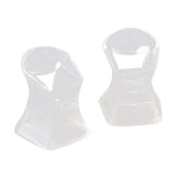 1Pc Women Heel Protector Shoes Stopper High Heels Tips Stiletto Cover for Daily Walking(Small)