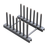 1Pc Removable Dish Plate Drying Rack Draining Board Stand Holder for Kitchen Supplies(Grey)