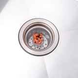 100pcs/set Kitchen Sink Drain Strainer Disposable Mesh Bag Residue Waste Filter Bags Catcher - Top-Down View