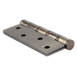 4in 3mm Stainless Steel Door Hinge Loose Pin Muffler Buffer Hinges Mute Bearing(Plating Yellow) - Extra Image