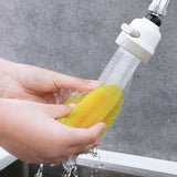 3-levels Splashing Kitchen Tap Shower Head Water Saving Kitchen Faucet Shower Head - Low Angle