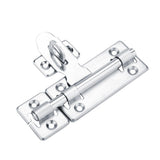 1Pc 4inch Stainless Steel Security Home Door Bolt Padlock Sliding Barrel Bolts Window Lock