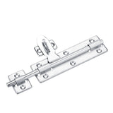 1Pc 8inch Stainless Steel Security Home Door Bolt Padlock Sliding Barrel Bolts Window Lock