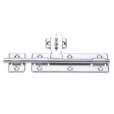 1Pc 8inch Stainless Steel Security Home Door Bolt Padlock Sliding Barrel Bolts Window Lock