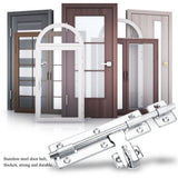 1Pc 8inch Stainless Steel Security Home Door Bolt Padlock Sliding Barrel Bolts Window Lock