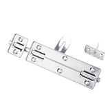 1Pc 8inch Stainless Steel Security Home Door Bolt Padlock Sliding Barrel Bolts Window Lock - Extra Image