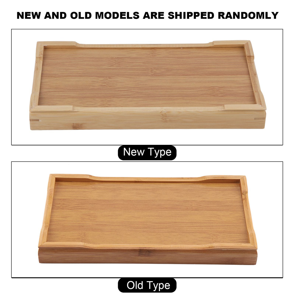 1Pc Bamboo Mini Tea Serving Tray Chinese Gongfu Tea Plate for Home Office Table