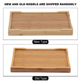1Pc Bamboo Mini Tea Serving Tray Chinese Gongfu Tea Plate for Home Office Table - Extra Image