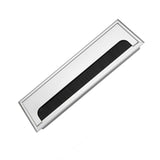 Square Aluminium Desk Computer Wire Cable Tidy Outlet Insert Hole Top Cover(Large) - 45-Degree Angle