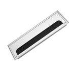 Square Aluminium Desk Computer Wire Cable Tidy Outlet Insert Hole Top Cover(Large)