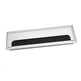 Square Aluminium Desk Computer Wire Cable Tidy Outlet Insert Hole Top Cover(Large)