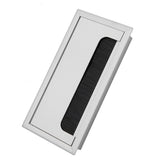 Square Aluminium Desk Computer Wire Cable Tidy Outlet Insert Hole Top Cover(Medium)