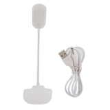 LED USB Flexible Table Lamp Tabletop Bedside Touch Switch Dimmable Reading Studying Light