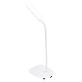 LED USB Flexible Table Lamp Tabletop Bedside Touch Switch Dimmable Reading Studying Light - Extra Image