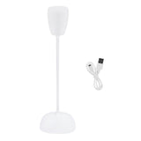 LED USB Flexible Table Lamp Tabletop Bedside Touch Switch Dimmable Reading Studying Light