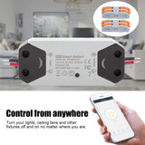 DIY WiFi Smart Light Switch Universal Breaker Remote Control Works with Alexa Google Home
