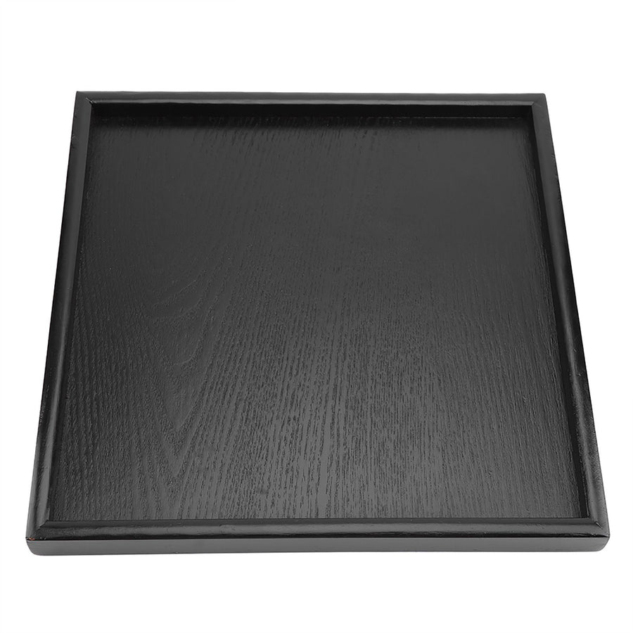 Square Shape Solid Wood Tea Coffee Snack Food Meals Serving Tray Plate Restaurant Tray #3