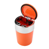 Portable Auto Car Cigarette Ashtray Cinder Holder with LED Light - Top-Down View
