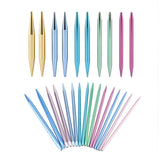 Interchangeable Aluminum Circular Knitting Needle Sets