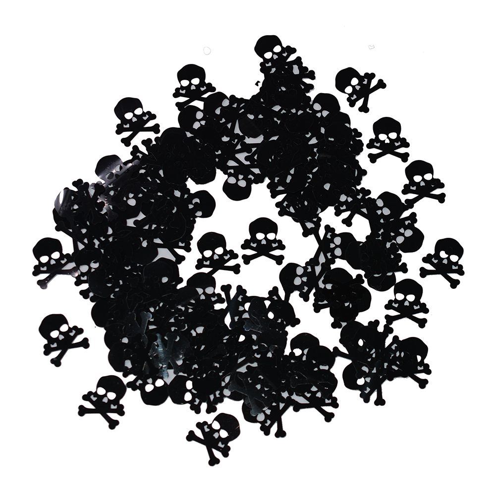 Skull Shape Party Celebration Decorative Table Scatters Confetti Decoration Supplies
