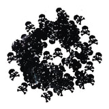 Skull Shape Party Celebration Decorative Table Scatters Confetti Decoration Supplies - 45-Degree Angle