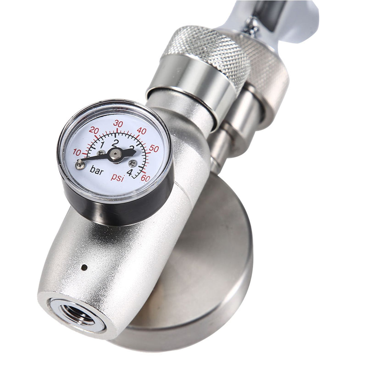 Stainless Steel Beer Spear Faucet Tap Dispenser Kit for 2L/3.6L/4L Mini Keg Beer Growler