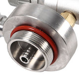 Stainless Steel Beer Spear Faucet Tap Dispenser Kit for 2L/3.6L/4L Mini Keg Beer Growler