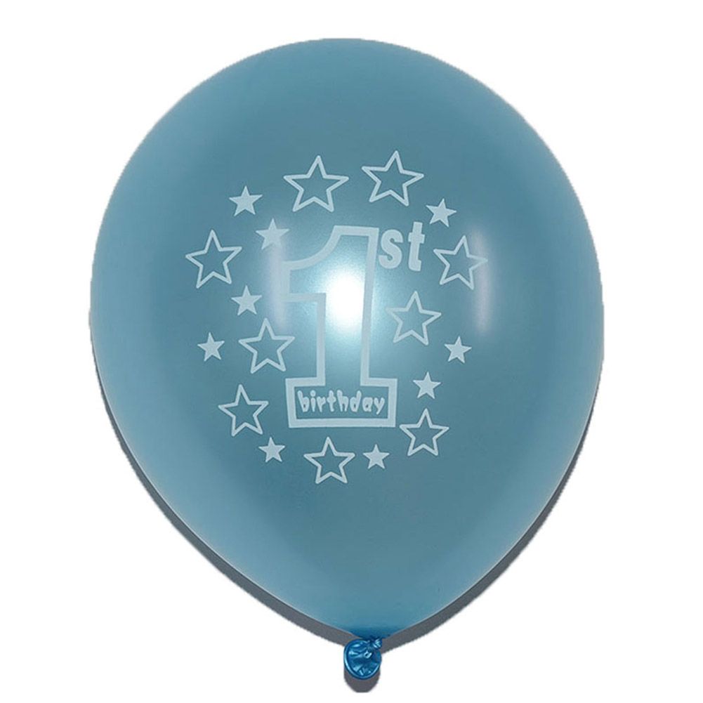 10Pcs Latex Balloon Birthday Party Baby Shower Decoration Accessaries Blue