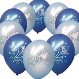 10Pcs Latex Balloon Birthday Party Baby Shower Decoration Accessaries Blue