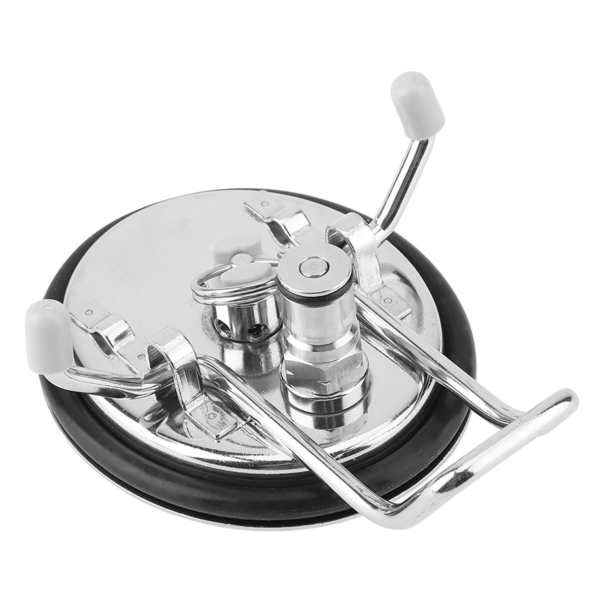 Homebrew Cornelius Style Keg Carbonation Keg Lid with 0.5 Micron Diffusion Stone