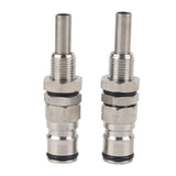 2pcs/ Set Stainless Steel Sturdy Keg Beer Ball Lock Post Connector
