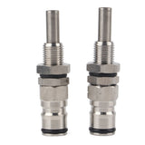 2pcs/ Set Stainless Steel Sturdy Keg Beer Ball Lock Post Connector