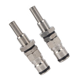 2pcs/ Set Stainless Steel Sturdy Keg Beer Ball Lock Post Connector
