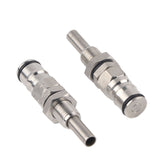 2pcs/ Set Stainless Steel Sturdy Keg Beer Ball Lock Post Connector