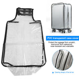 PVC Transparent Dust Proof Luggage Suitcase Cover Waterproof Trolley Case Protecter 28in - Extra Image