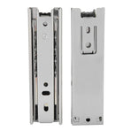 2pcs 5in Mini Short Drawer Slides Furniture Guide Rail Full Extension Kitchen Cupboard Hardware